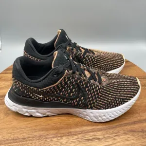 Nike Shoes React Infinity Run FK 3 Mens Size 9 Black Running Comfort Walking Gym