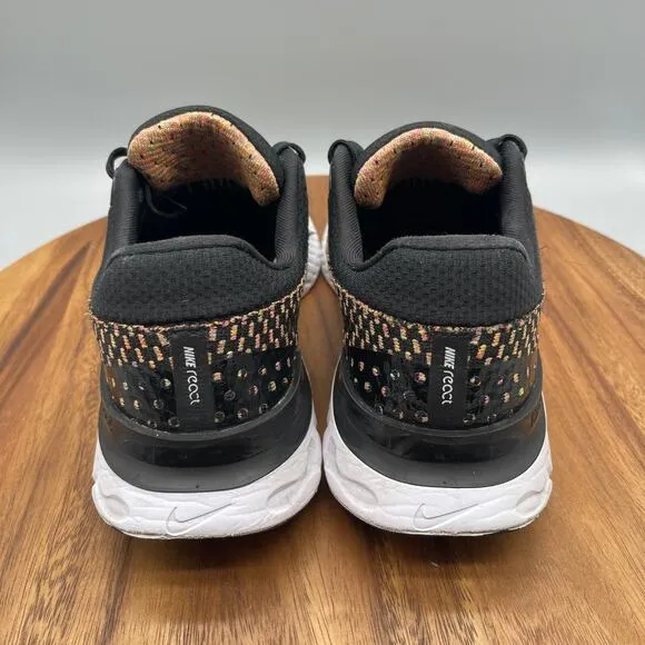 Nike Shoes React Infinity Run FK 3 Mens Size 9 Black Running Comfort Walking Gym