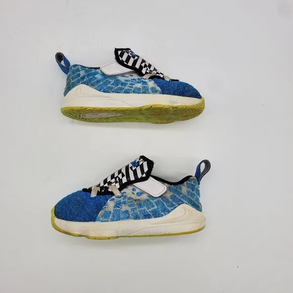 Nike Shoes Toddler 8C LeBron 17 TD Sprite BQ5596-434