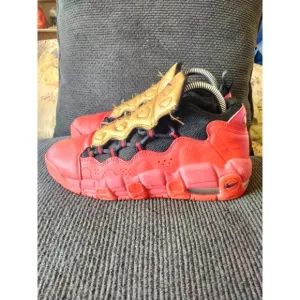 Nike Shoes Youth 6Y W7.5 Air More Money &quot; Golden Bred&quot; Sneakers AH5215-600