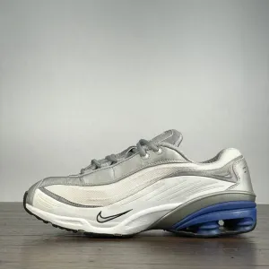 Nike SHOX WALK Mens 9 Vintage Y2K Silver White Blue Athletic Training Shoes