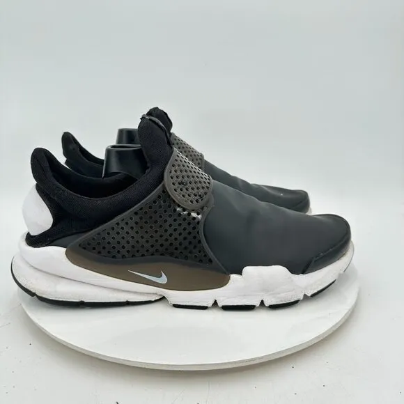 Nike Sock Dart Men Size 11 911404 001 Black White Slip On Training Shoes