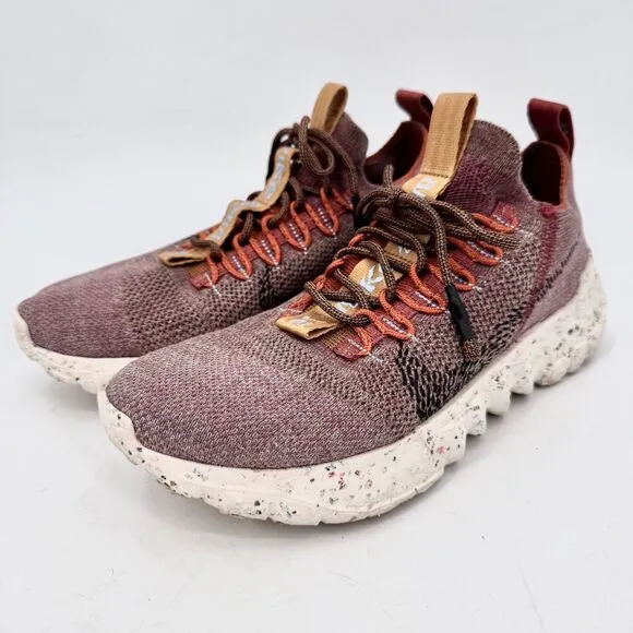 NIKE Space Hippie 01 Redstone Sneakers Shoes Size 8.5 Style DJ3056-600
