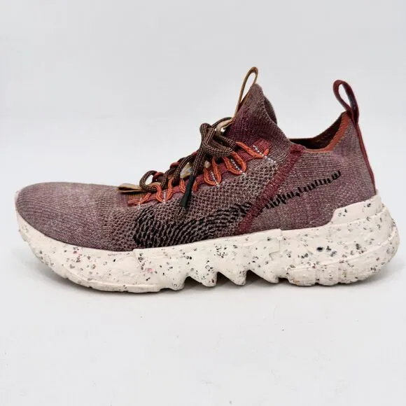 NIKE Space Hippie 01 Redstone Sneakers Shoes Size 8.5 Style DJ3056-600