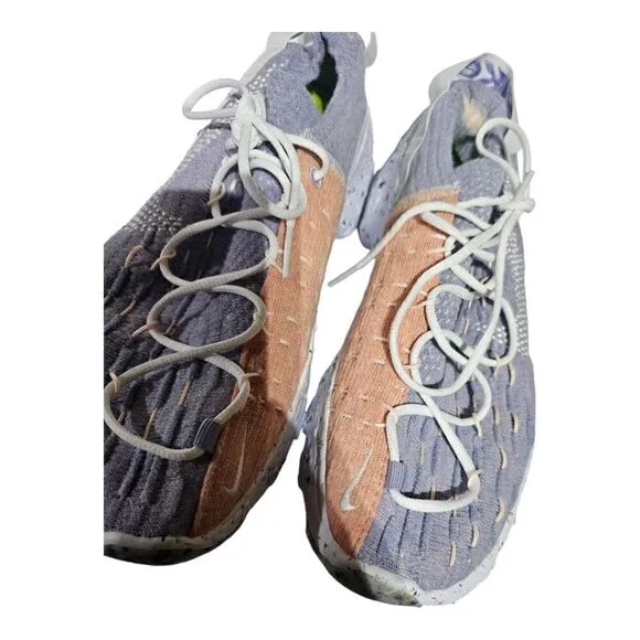 NIKE Space Hippie 04 Mens Shoes Purple Sunset Crater Foam Sneakers - Size 8 1/2