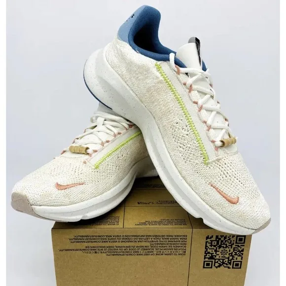 Nike SuperRep Go 3 Flyknit Shoes Ivory Tan DV1743 Womens Size 6 NEW
