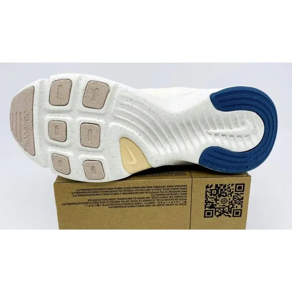 Nike SuperRep Go 3 Flyknit Shoes Ivory Tan DV1743 Womens Size 6 NEW