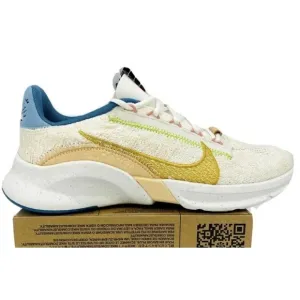 Nike SuperRep Go 3 Flyknit Shoes Ivory Tan DV1743 Womens Size 6 NEW