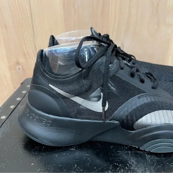 Nike Training SuperRep Go Size 8.5 Black Iron Grey Mens Sneakers Shoes