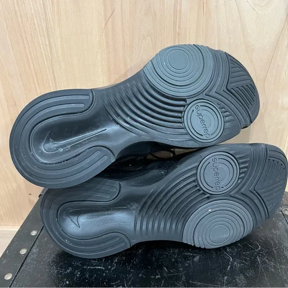 Nike Training SuperRep Go Size 8.5 Black Iron Grey Mens Sneakers Shoes
