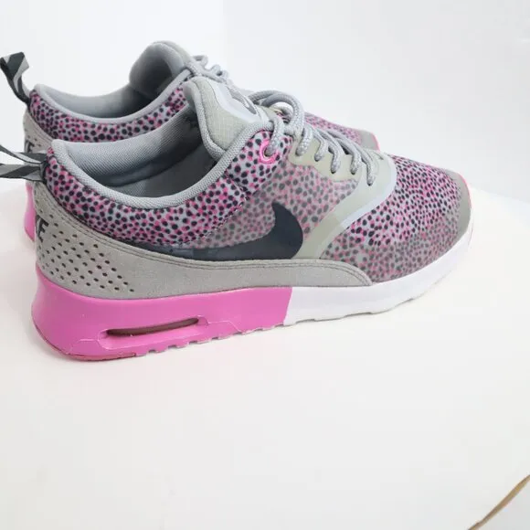 Nike Women Air Max Thea Gray/Pink Running Training Shoes 599408-005. size us 5.5
