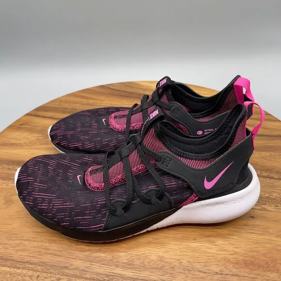 Nike Womens Flex Contact 3 AQ7488-002 Black Running Shoes Sneakers Womens Size 7