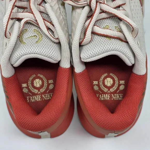 Nike Womens Zoom Vapor Pro 2 HC Size 8.5 Orange Gold Tennis Shoes FB7054-105 New
