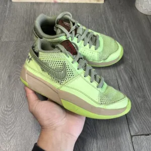 Nike Youth Shoes JA MORANT Zombie Halloween Lime Blast FV6097-300 Size 2Y