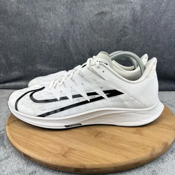 Nike Zoom Rival Fly Shoes Mens Size 10 White Running Training Workout Sneakers