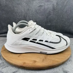 Nike Zoom Rival Fly Shoes Mens Size 10 White Running Training Workout Sneakers