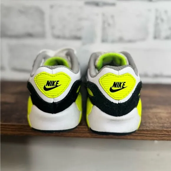 Nike Air Max 90 OG Volt Sneakers Shoes Size 7 Toddler