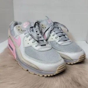 Nike Air Max 90 “Pink String” CW7483 001 Mens Sneaker Shoes Size 9