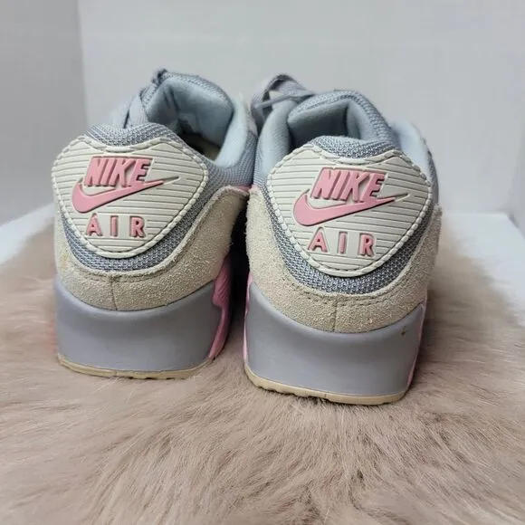 Nike Air Max 90 “Pink String” CW7483 001 Mens Sneaker Shoes Size 9