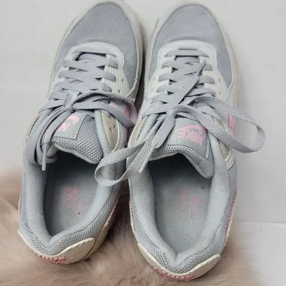 Nike Air Max 90 “Pink String” CW7483 001 Mens Sneaker Shoes Size 9