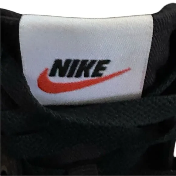 Nike Court Legacy Canvas Mid Black White shoes ~ Size 8 ~ DD0161-001