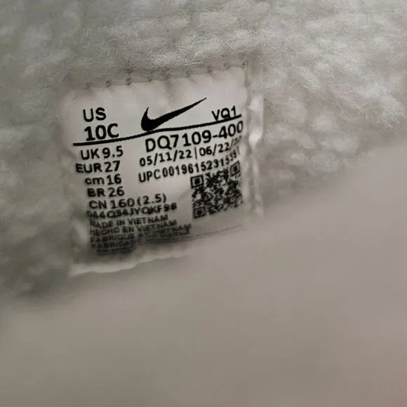 Nike Flex Advance &quot;Paw Prints&quot; Toddler Kids Insulated Boots Blue Size 10 NEW