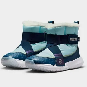 Nike Flex Advance &quot;Paw Prints&quot; Toddler Kids Insulated Boots Blue Size 10 NEW