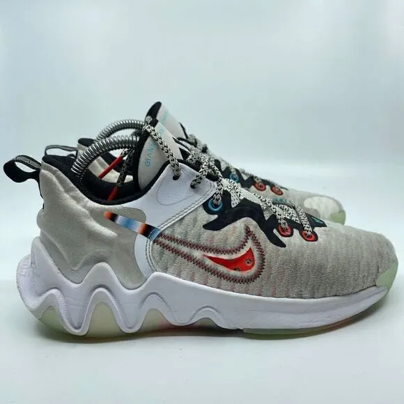 Nike Giannis Immortality Force Field Youth Sz 6Y White Athletic Shoes DM7609-100
