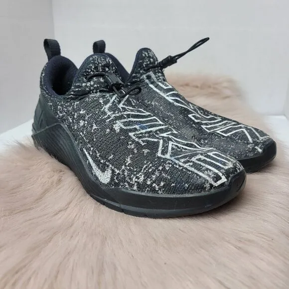Nike React Metcon Black White Women's Athletic Running Sneakers Shoes Size 8