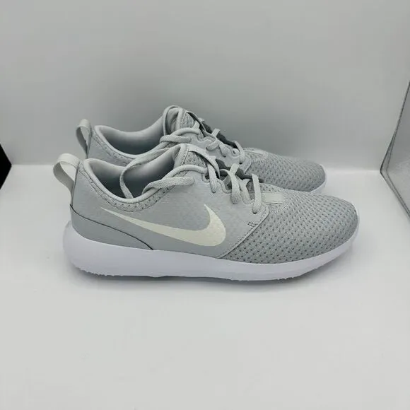 Nike Roshe G Golf Shoes Pure Platinum Metallic White CD6065-003 Men's Size 8