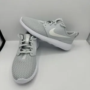 Nike Roshe G Golf Shoes Pure Platinum Metallic White CD6065-003 Men's Size 8