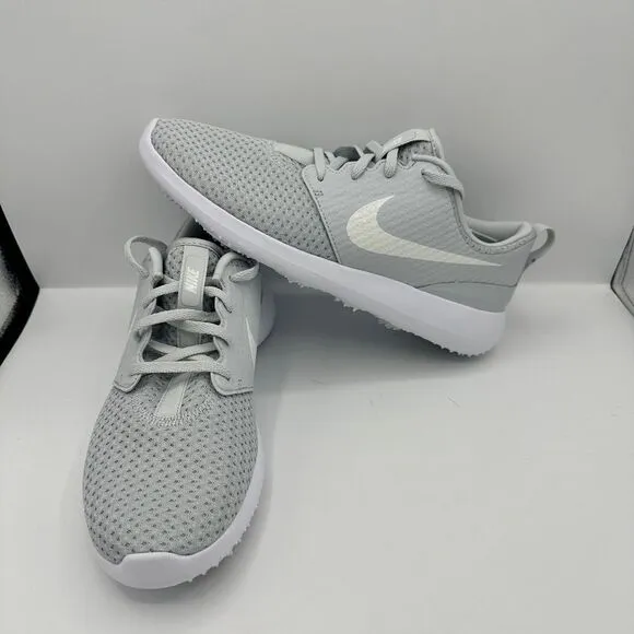 Nike Roshe G Golf Shoes Pure Platinum Metallic White CD6065-003 Men's Size 8