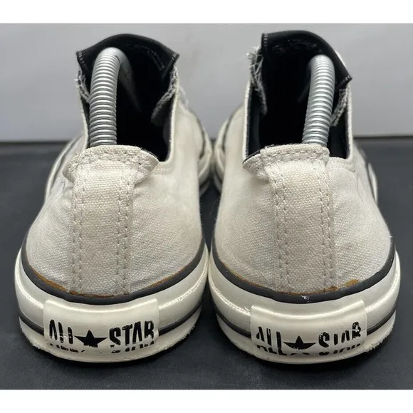 NIRVANA Converse White All Star Chucks Rare KURT COBAIN Shoes Mens 9 Fast Ship