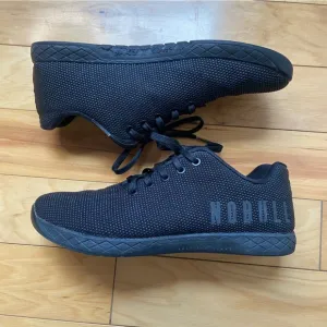 No Bull Outwork SuperFabric Cross Training Shoes Mens Sz 10 Triple Black Low Top