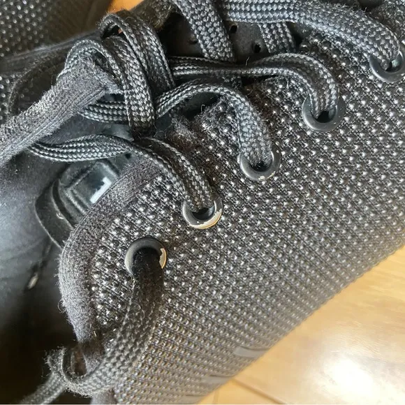 No Bull Outwork SuperFabric Cross Training Shoes Mens Sz 10 Triple Black Low Top