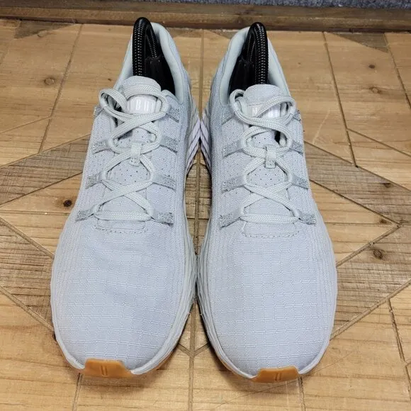 NoBull All Day Ripstop Running Shoes Sneaker Gray Gum Women 9 Men 7.5