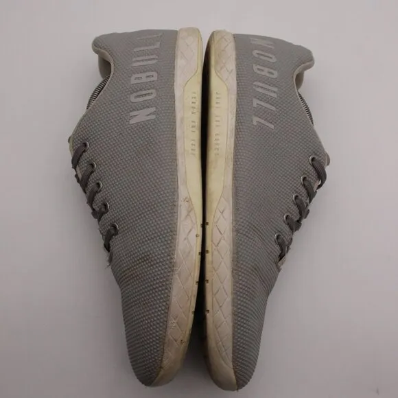 NOBULL Arctic Grey Outwork Men's Size 12.5 Athletic Sneaker Shoes