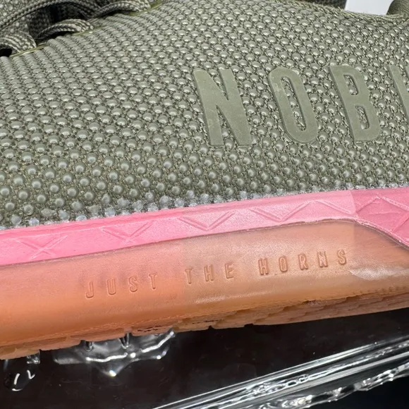 NOBULL Army Pink Gradient Training Shoes Unisex Mens Size 9.5 Women's Size 11