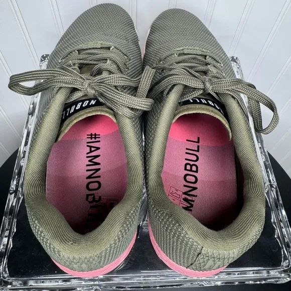 NOBULL Army Pink Gradient Training Shoes Unisex Mens Size 9.5 Women's Size 11