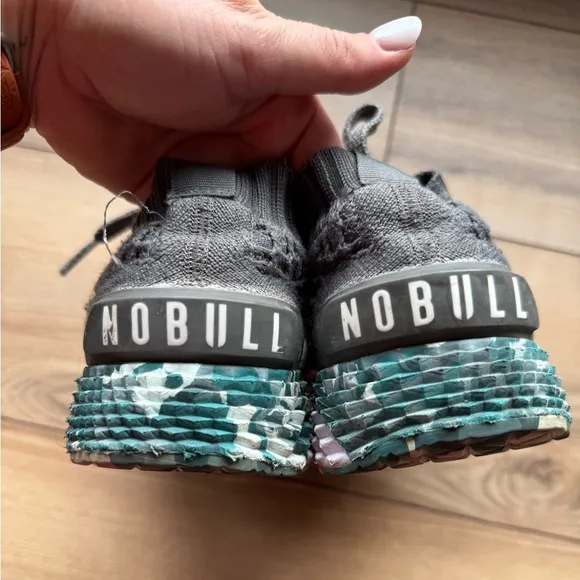 NOBULL DARK GREY WILD TIDE KNIT RUNNER