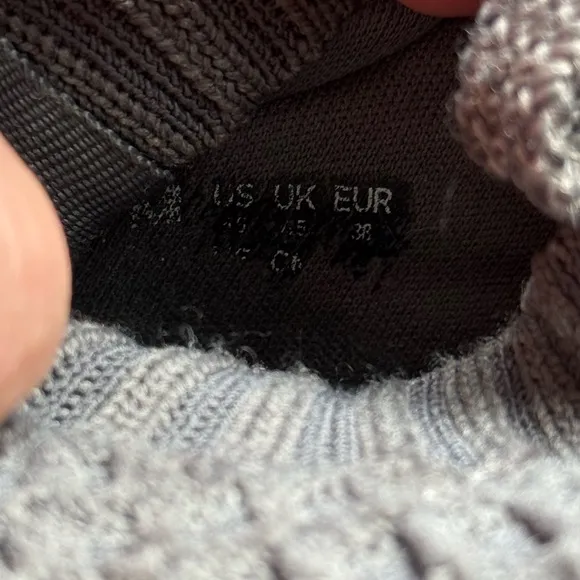 NOBULL DARK GREY WILD TIDE KNIT RUNNER