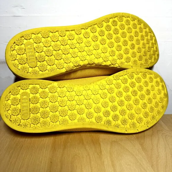 Nobull Lemon Drop Training Shoes Lace Up Low Workout Athletic Yellow M12.5 W14