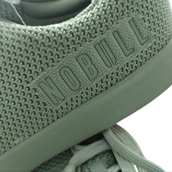 Nobull Men's Recs Knit Training Athletic Gym Workout Green Sneakers Size 15