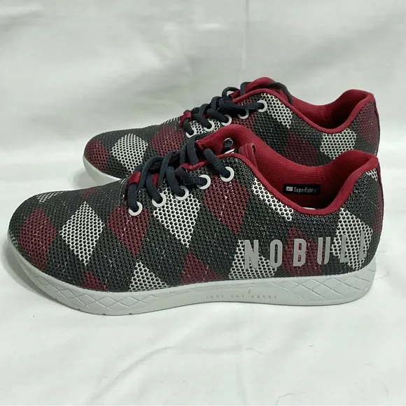 NOBULL Project Argyle Cross Training Shoes Women's Sz 8.5 Men's Sz 7 Sneakers
