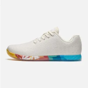 Nobull Shell Sunrise Trainer Shoes Womens 7.5 West Coast Ivory Sneakers