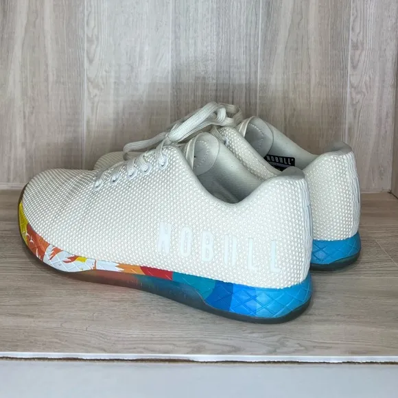 Nobull Shell Sunrise Trainer Shoes Womens 7.5 West Coast Ivory Sneakers