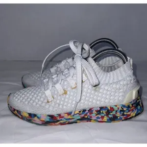 Nobull Shoes Men Size 7 Women Size 8.5 White Wild All Day Knit Running Sneakers