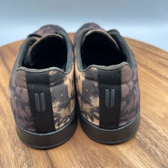 NoBull Shoes Men Size 7.5 Project Brown Tie Dye Canvas Athletic Training Comfort