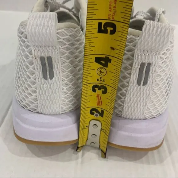 Nobull Shoes Unisex Mens 13 Womens 14.5 White Mesh Logo Running Athletic Lace Up