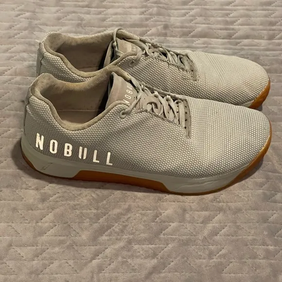 Nobull training shoes men’s size 13 gray pre-owned condition